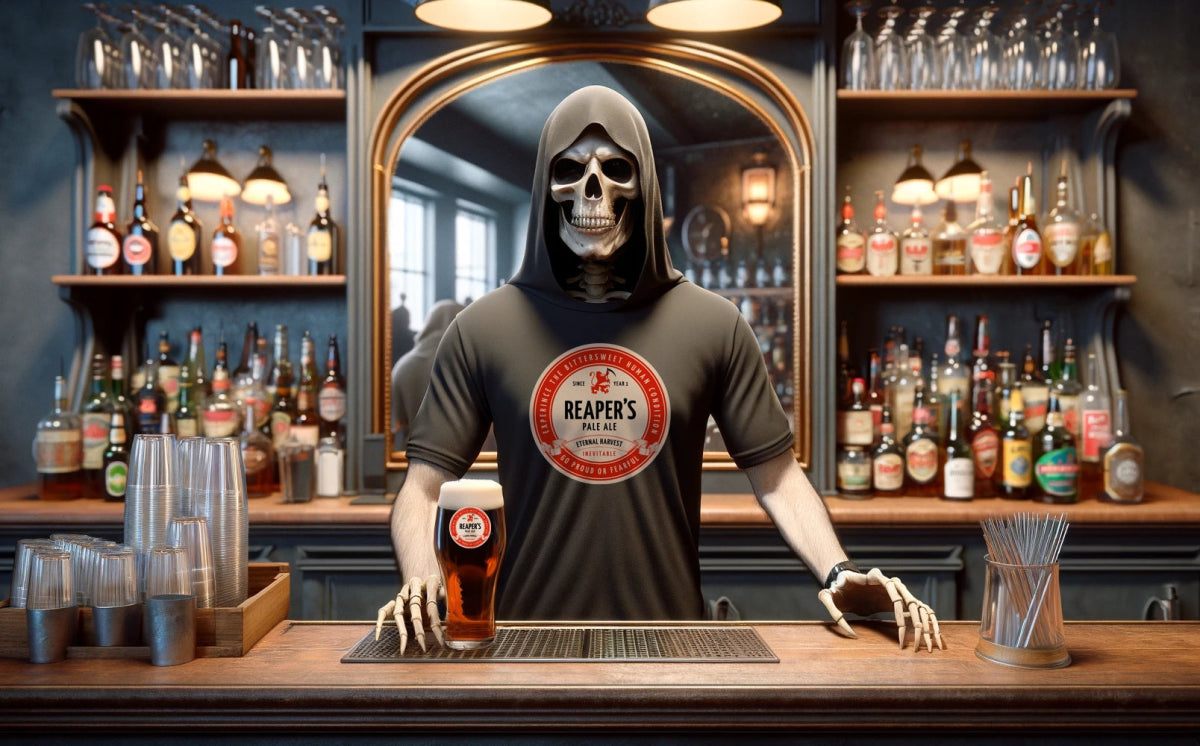 Grim Reaper Brews Up a Surprisingly Lively Ale