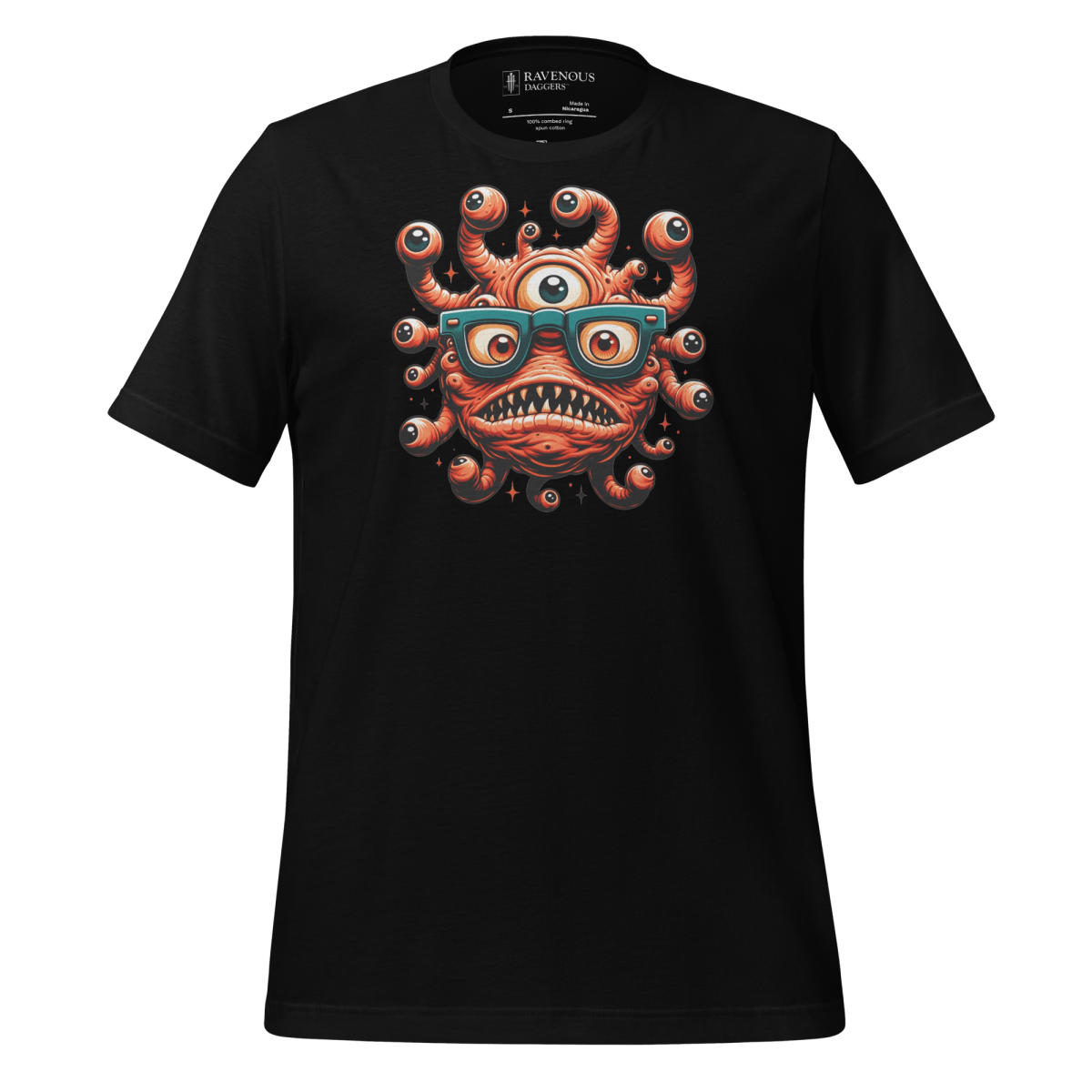 Fantasy Gaming Near-Sighted Monster - Premium T-Shirt