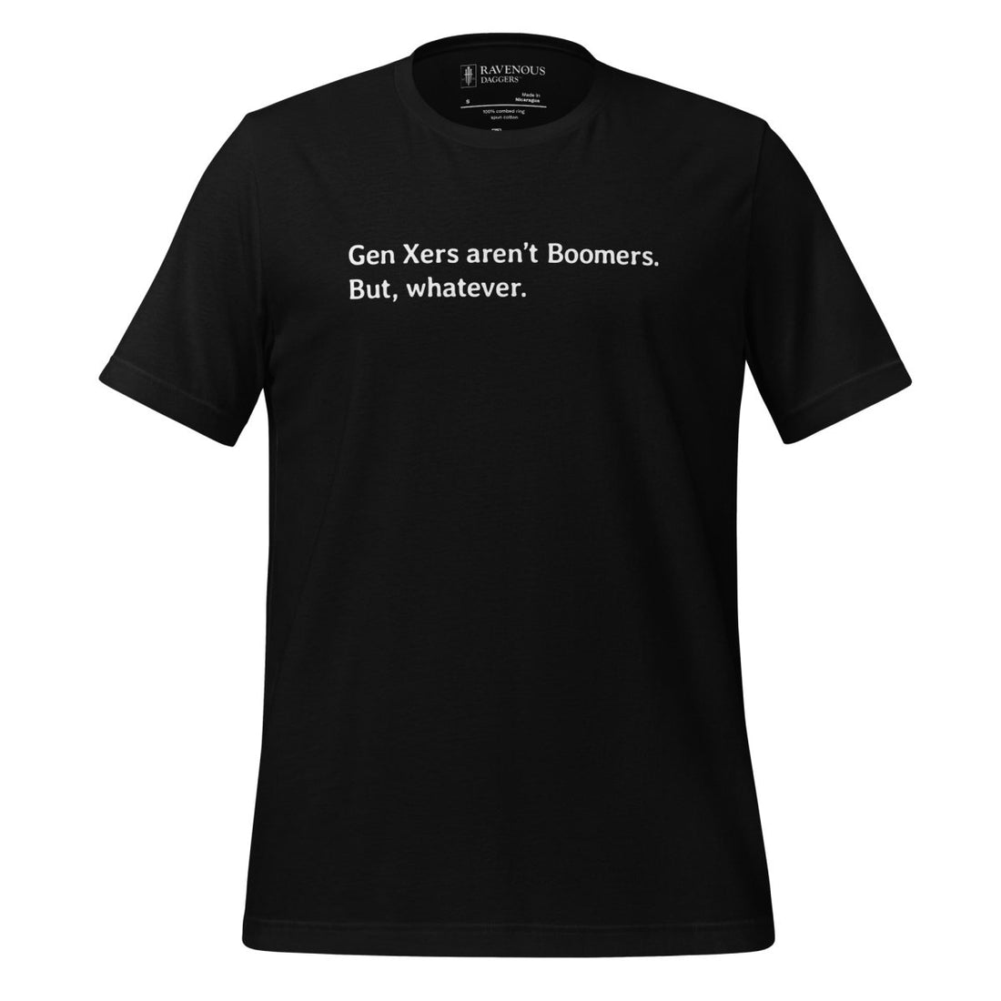 Gen X Tee: Nonchalant Clarification - Premium T-Shirt