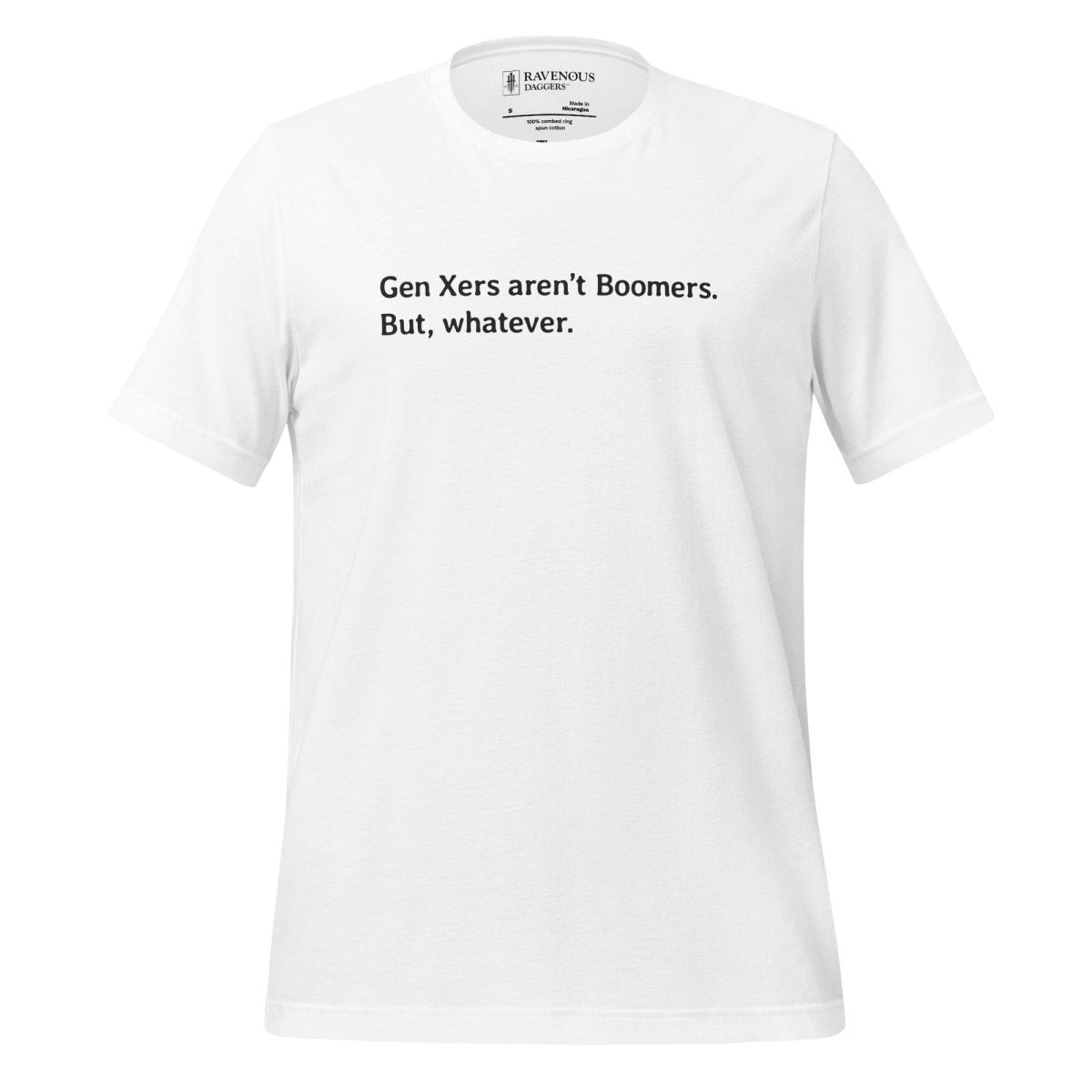 Gen X Tee: Nonchalant Clarification - Premium T-Shirt