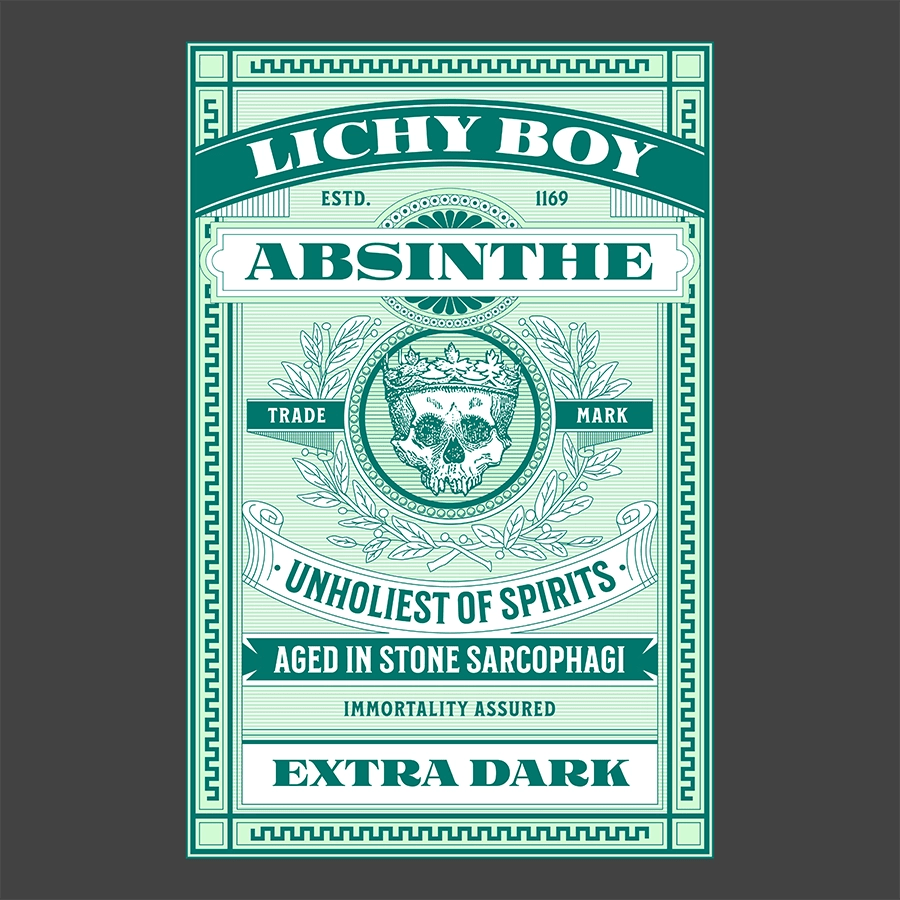 Lichy Boy Absinthe - Premium T-Shirt