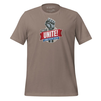 Robots Unite!: Eliminate Our Meat Masters - Premium T-shirt